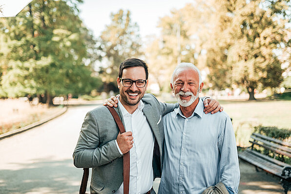 Vater und Sohn